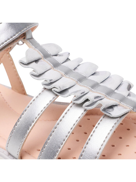 Geox Geox Sandaalid J S.Starblush G.C J25FYC 0NF07 C1007 S Hõbedane