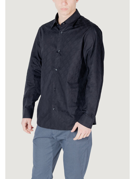 Armani Exchange Armani Exchange Camicia XM000197 AF12179 Blu Casual Fit