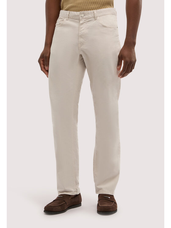 Trussardi Trussardi Pantaloni di tessuto P701H104862N011 Bianco Regular Fit