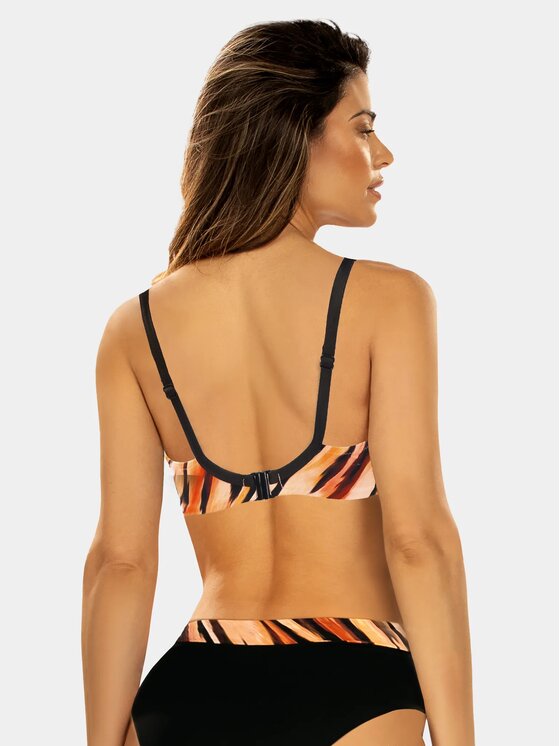 Feba Feba Góra od bikini FG238 Pomarańczowy