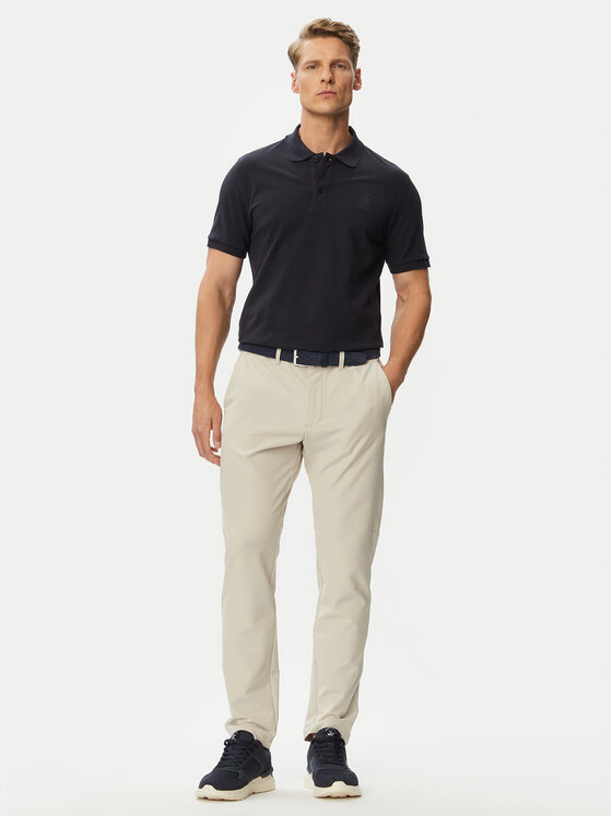 Beverly Hills Polo Club Beverly Hills Polo Club Polokošile P-SS26M-P42561 Tmavomodrá Regular Fit