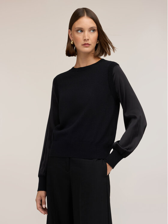 Motivi Motivi Maglione M441W004153N033 Nero Regular Fit
