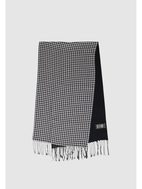 Antony Morato Antony Morato Sciarpa JAQUADR DOUBLE FACE Bianco