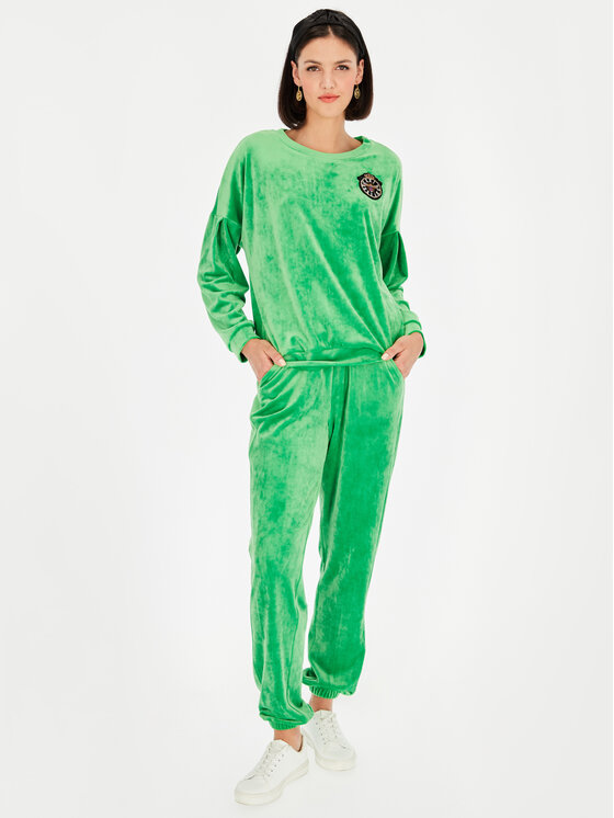 L’AF L’AF Bluza Eden Zielony Regular Fit