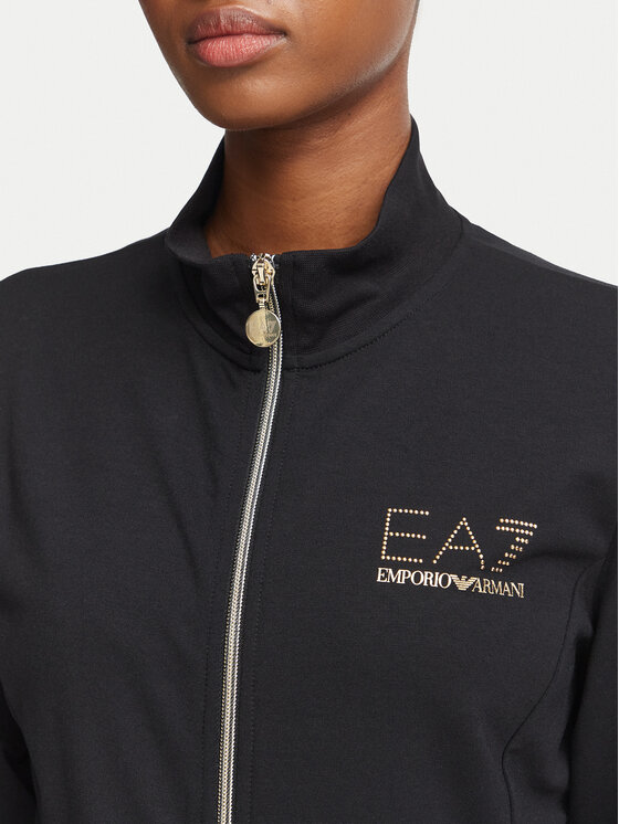 EA7 Emporio Armani EA7 Emporio Armani Džemperis 8NTM43 TJ9RZ 1200 Juoda Regular Fit