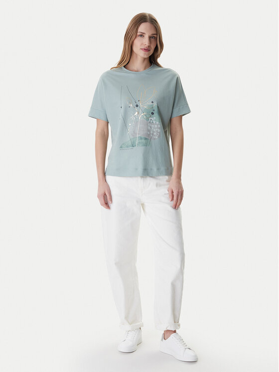 ONLY ONLY T-shirt Jany 15356044 Zelena Regular Fit