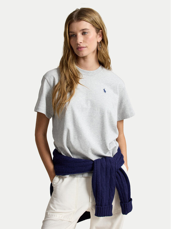 Polo Ralph Lauren Polo Ralph Lauren T-Shirt 211B17798001 Šedá Regular Fit