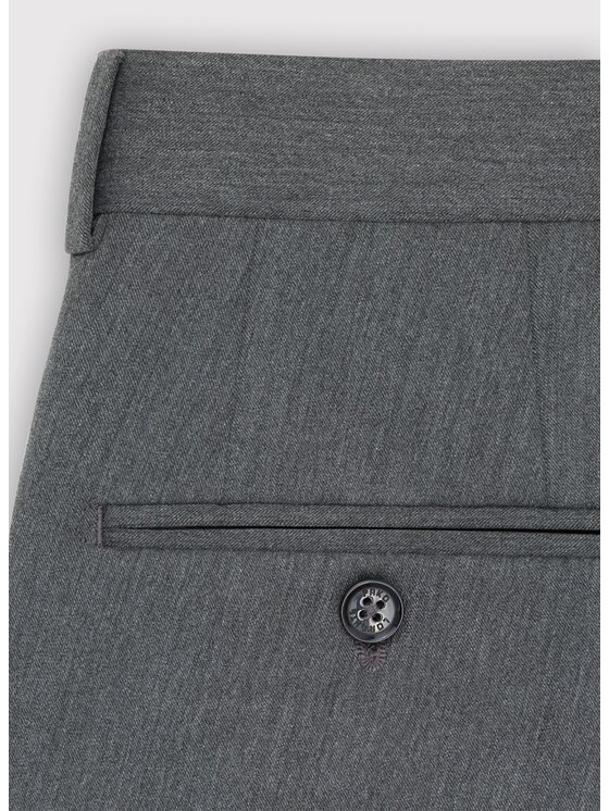 Pako Lorente Pako Lorente Spodnie garniturowe P25WF-6G-011 Szary Slim Fit