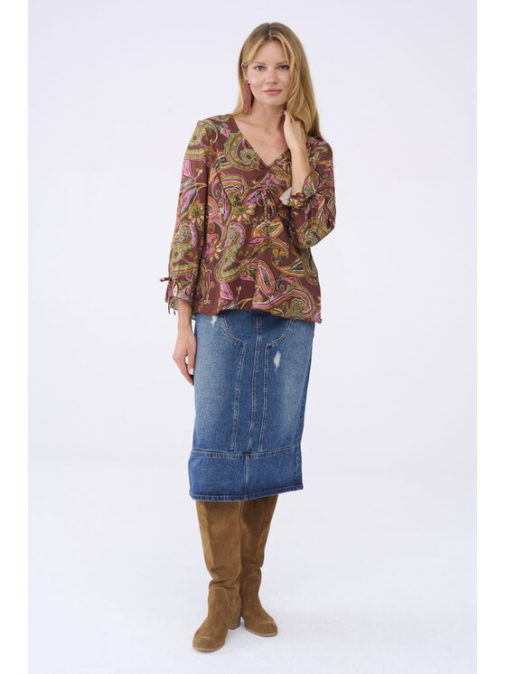 blue shadow blue shadow Bluzka Kylie BS Kolorowy Standard Fit