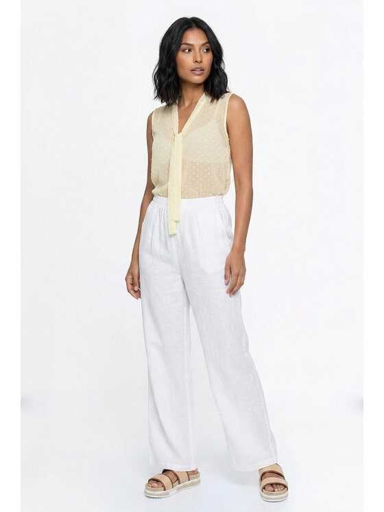FIGL FIGL Bluzka M1368 Żółty Regular Fit