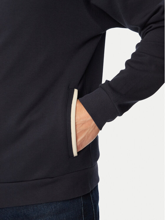 BOSS BOSS Sweatshirt Sense Hooded Jacket 50566916 Dunkelblau Regular Fit