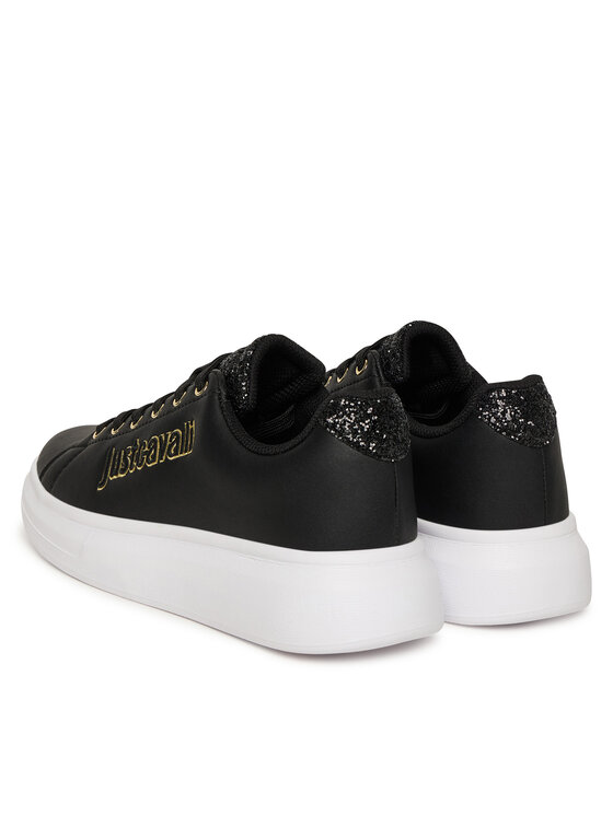 Just Cavalli Just Cavalli Sneakersy 79RA3SB3 ZPB46 Čierna