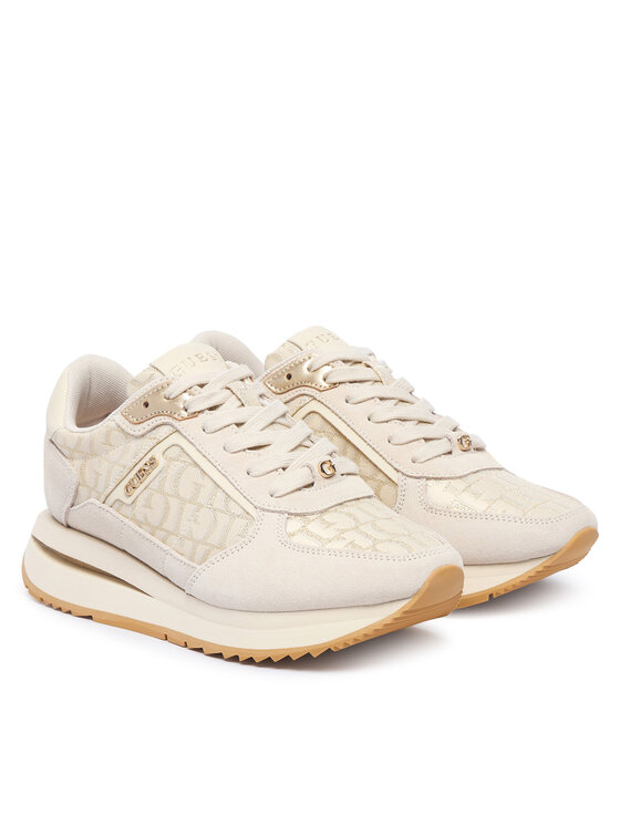 Guess Guess Sneakers FLTEG5 LEA12 Crema