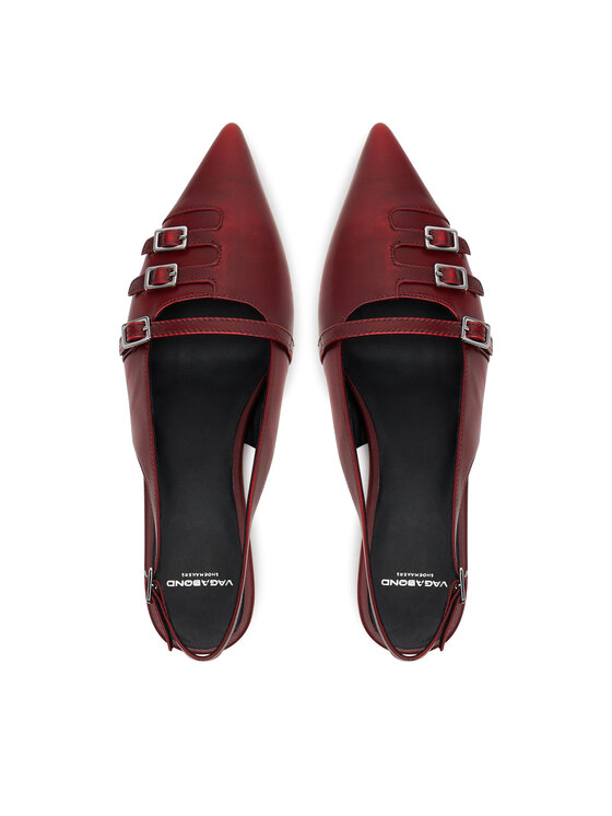 Vagabond Shoemakers Vagabond Shoemakers Baleríny Hermine 5533-118-47 Červená