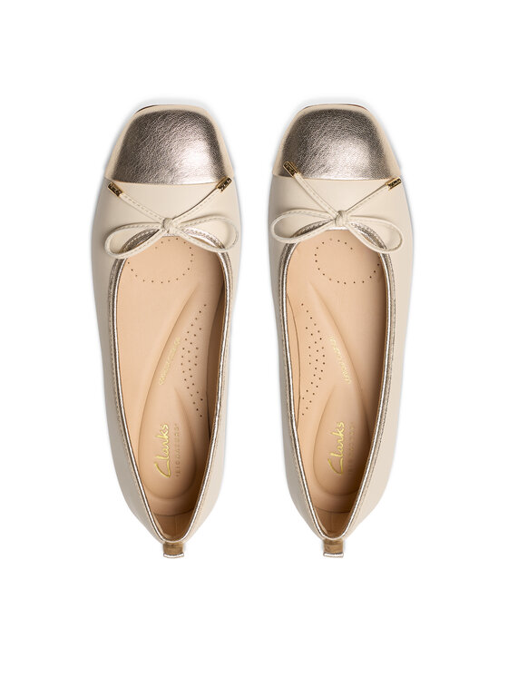 Clarks Clarks Balerinos Ubree15 Poppy 26181326 Smėlio