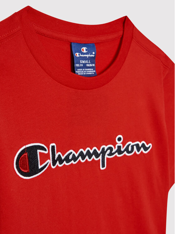 T-shirt Logo 305770 Rosso Regular Fit