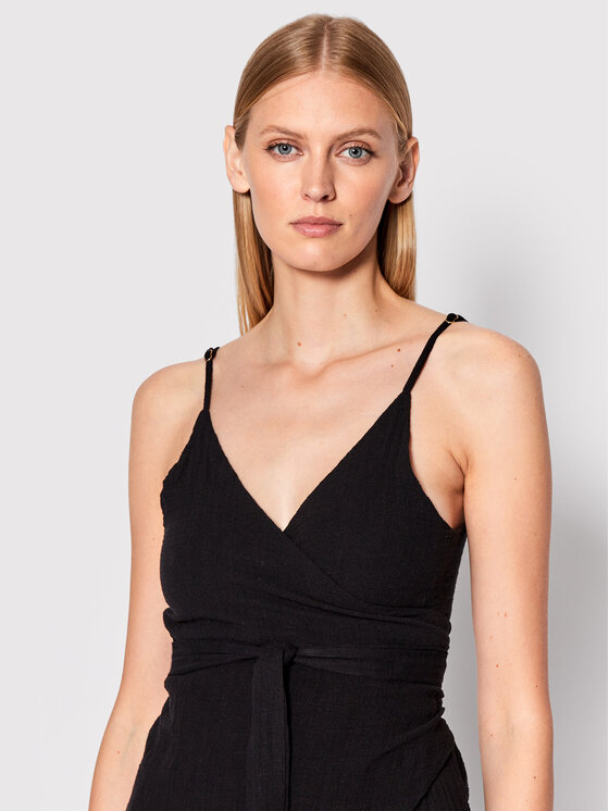 Malai Malai Плажна рокля Mar C83001 Черен Regular Fit