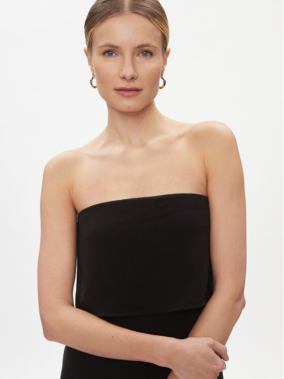 Vila Vila Abendkleid Milina 14094089 Schwarz Regular Fit