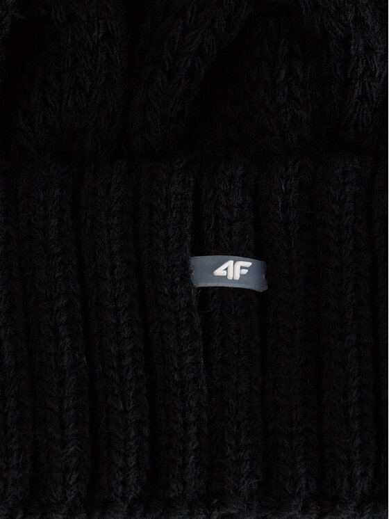 4F 4F Czapka MIDSHOP ACCESSORIES Czarny