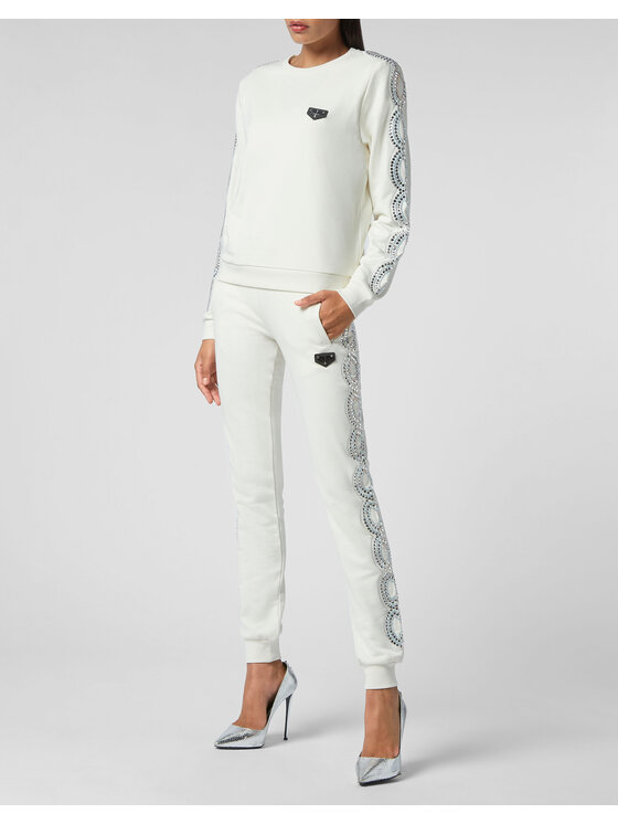 PHILIPP PLEIN PHILIPP PLEIN Bluza 4225 Beżowy Regular Fit