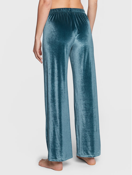Pantalone del pigiama Velvety 6537259 Verde