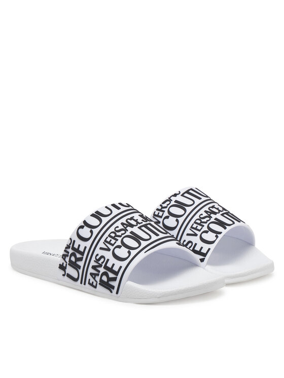 Versace Jeans Couture Versace Jeans Couture Şlapi 78YA3SQ1 Alb
