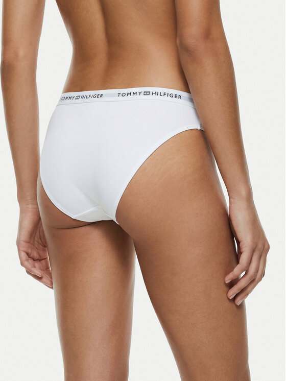 Tommy Hilfiger Tommy Hilfiger Klasikinės kelnaitės UW0UW05876 Balta