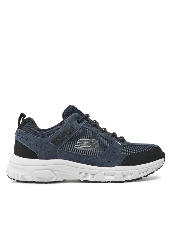 Skechers Skechers Trekingová obuv Oak Canyon 51893/NVBK Tmavomodrá