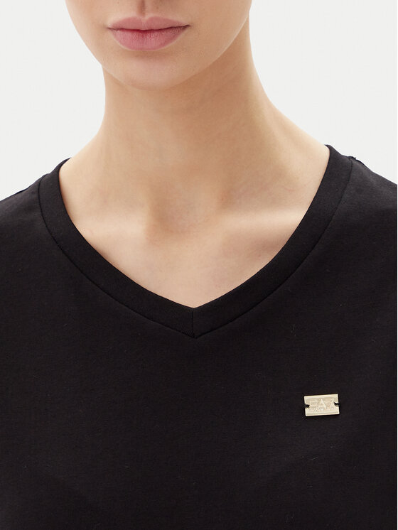 EA7 Emporio Armani EA7 Emporio Armani T-Shirt 7W000029 AF10373 UC001 Czarny Loose Fit