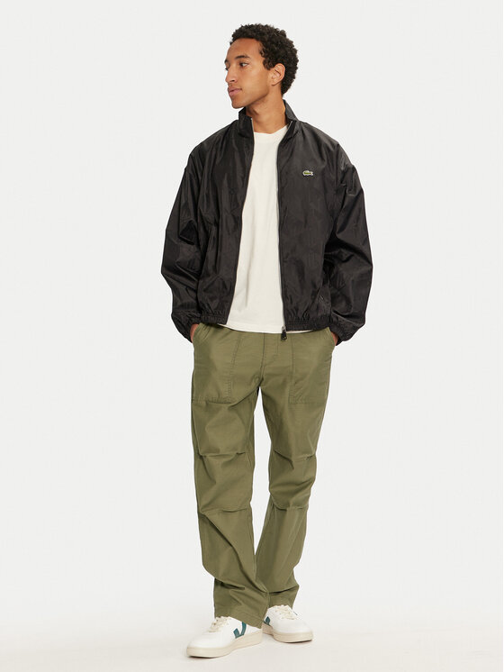 Lacoste Lacoste Prijelazna jakna BH4001 Crna Regular Fit