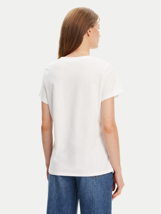 U.S. Polo Assn. U.S. Polo Assn. T-shirt WUP0635 Bijela Classic Fit