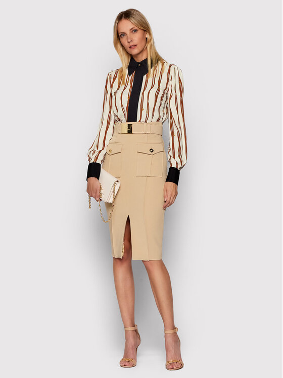 Gonna pelle elisabetta sale franchi