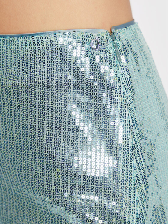 Gonna midi Megan W2BD54 KBDV0 Blu Slim Fit