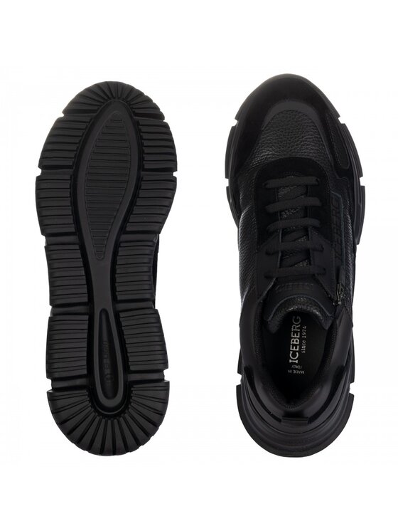 Iceberg Iceberg Sneakersy IU16320A COMBO BLACK Czarny