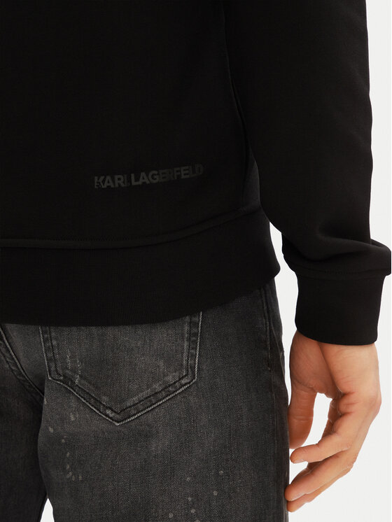 KARL LAGERFELD KARL LAGERFELD Світшот 705751 500900 Чорний Regular Fit