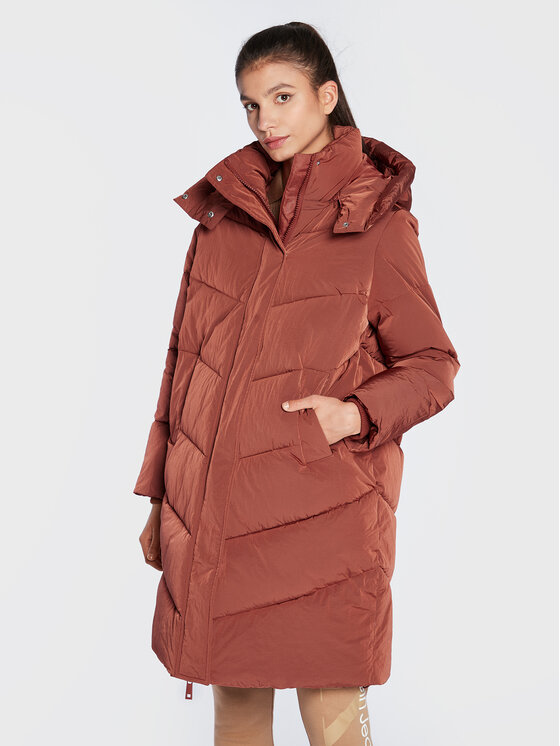 Calvin Klein Calvin Klein Zimní bunda K20K204690 Oranžová Regular Fit