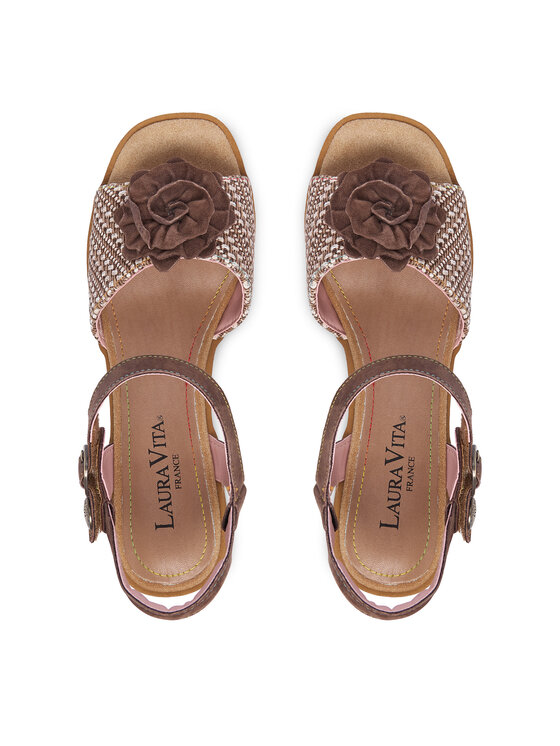 Laura Vita Laura Vita Босоніжки Noao 01 Коричневий