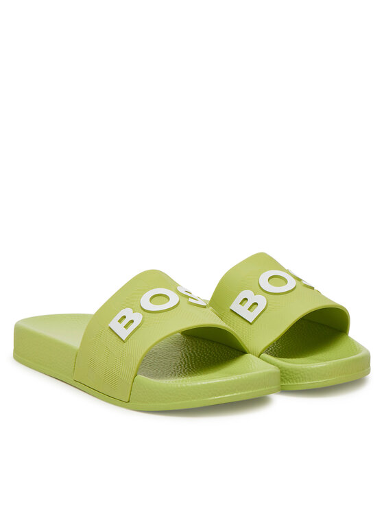 BOSS BOSS Klapki J51643 S Zielony