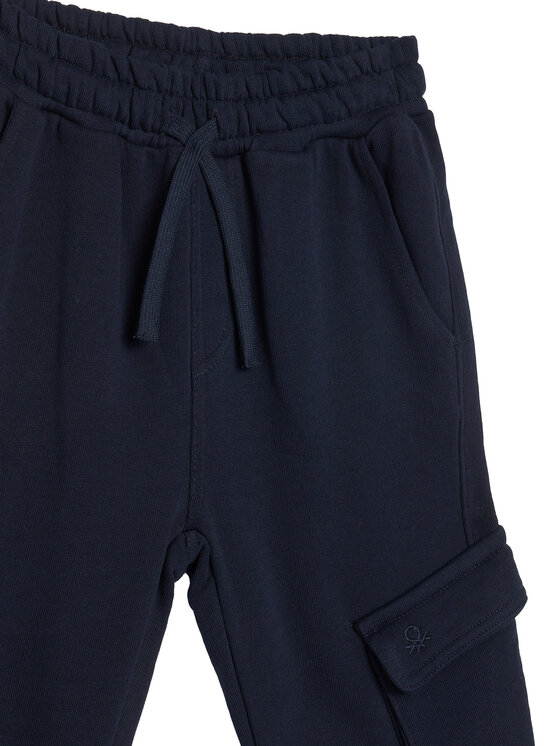 United Colors Of Benetton United Colors Of Benetton Παντελόνι φόρμας 3J68CF06I Σκούρο μπλε Regular Fit