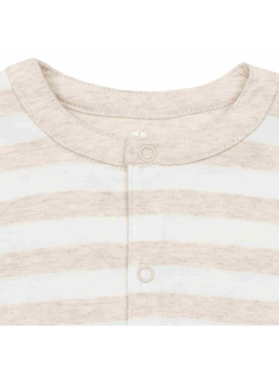 Kanz Kanz Bluza 0003127-8194 Beżowy Basic Fit