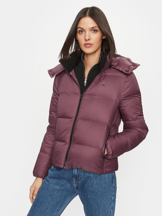 Calvin Klein Jeans Geacă din puf Archetype J20J221646 Roz Regular Fit