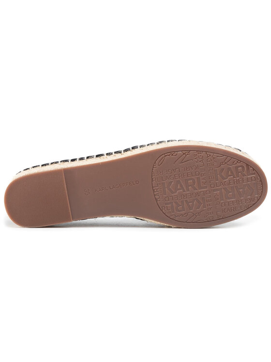 KARL LAGERFELD KARL LAGERFELD Espadryle KL80108 Czarny