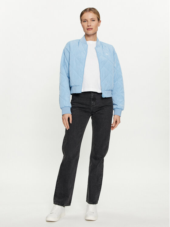 Calvin Klein Jeans Calvin Klein Jeans Куртка бомбер J20J222587 Голубий Regular Fit