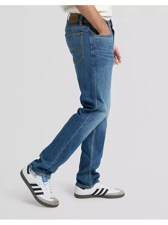Lee Lee Jeansy RIDER Niebieski Straight Leg