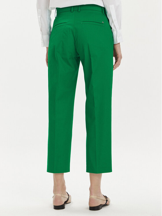 Tommy Hilfiger Tommy Hilfiger Chinos WW0WW40504 Grün Straight Fit