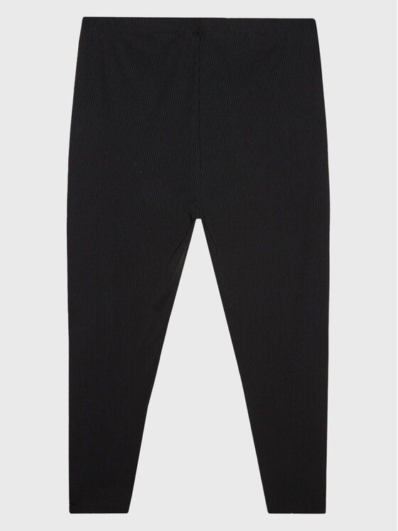 Leggings Center Badge DW0DW15090 Nero Slim Fit