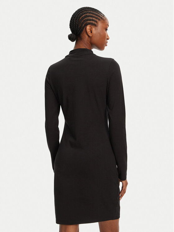 HUGO HUGO Ikdienas kleita Nilla 50545016 Melns Slim Fit