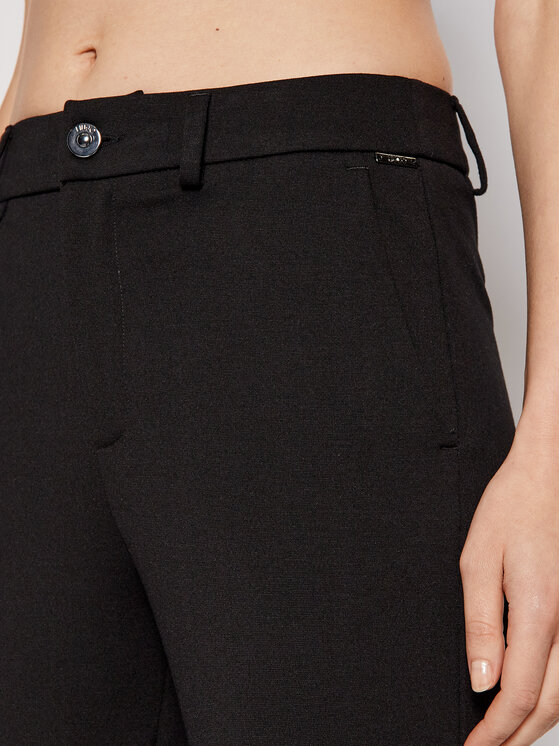 Pantaloni chino WF1131 J1655 Nero Slim Fit