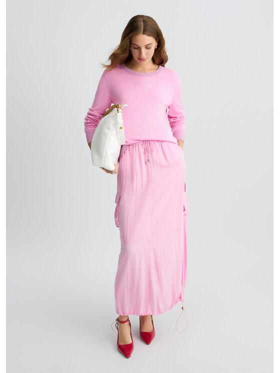 Liu Jo Liu Jo Maglione TA5060MS49IX0671 Rosa Regular Fit