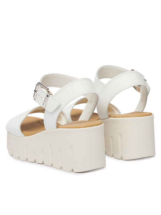 Tamaris Tamaris Sandály 1-28712-42 Bílá